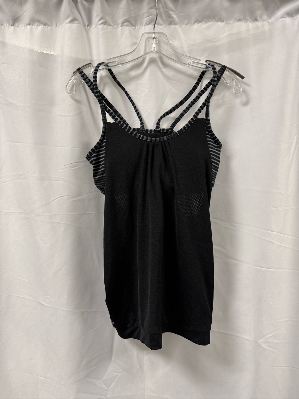 Athleta Hidden Agenda Mesh
Workout Tank with Built in Sports Bra Size S